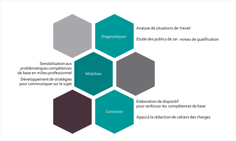 appui conseil, analyse de besoin, sensibilisation, dispositifs de formation